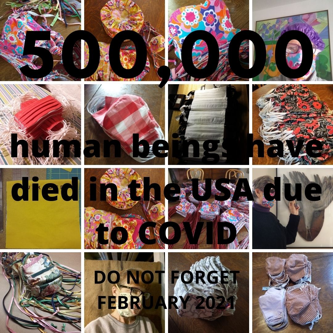 500,000 deaths in US due to COVID feb 2021
