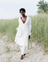 European Linen Wrap jacket by Hello My Goddess