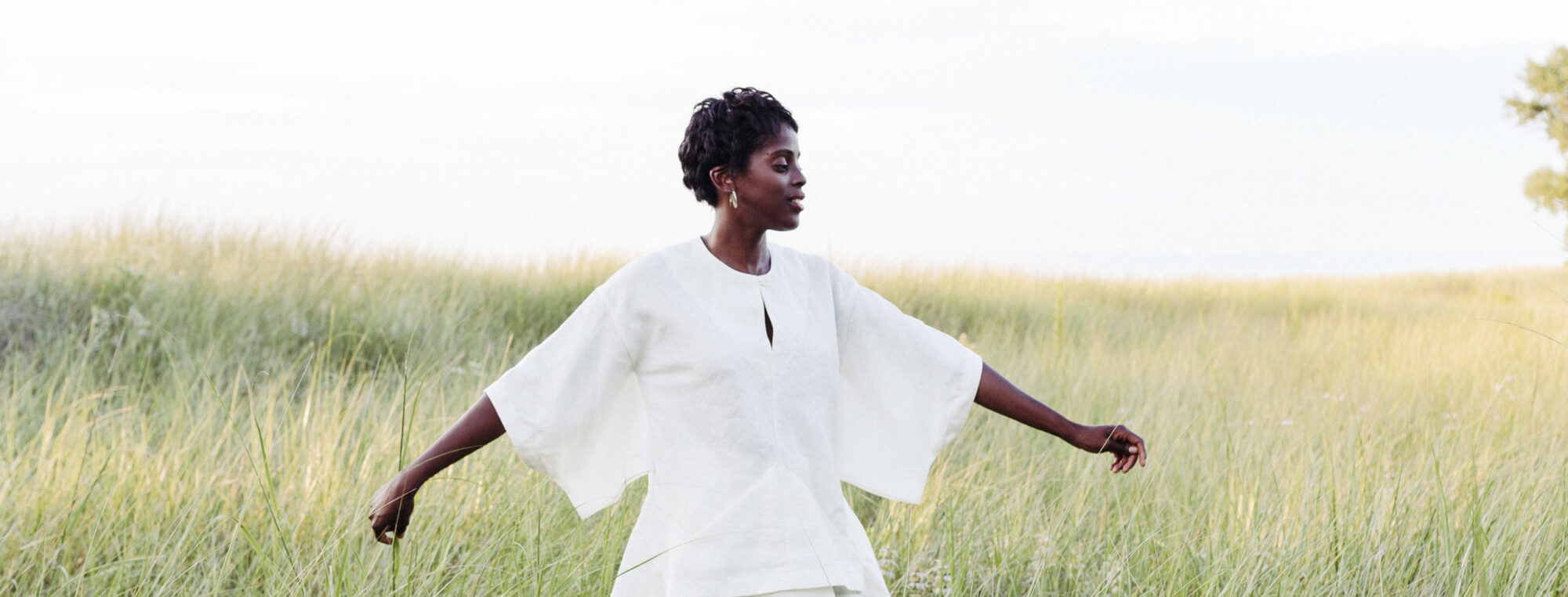 White Linen outfit by Hello My Goddess